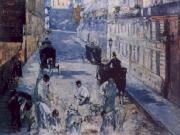 Edouard Manet La Rue Mosnier aux Paveurs oil painting picture wholesale